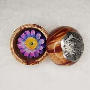 Hand carved decorative floral scented soap